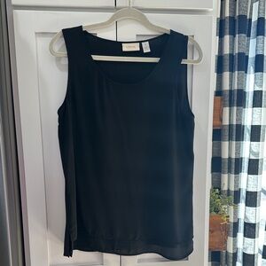 Chico's Elegant Black Tank Top